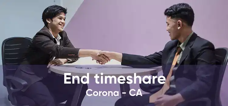 End timeshare Corona - CA