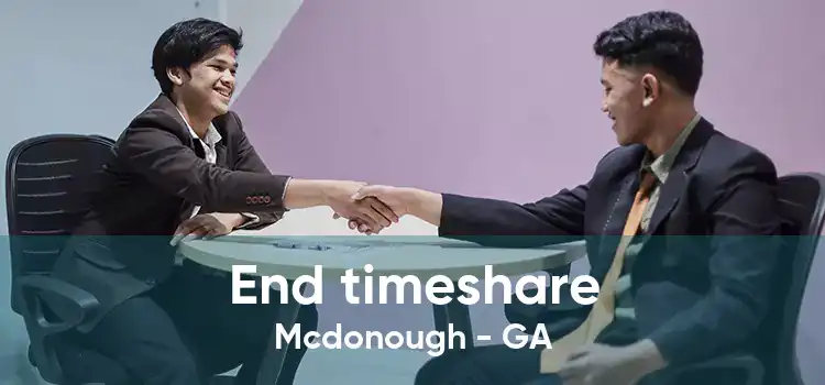 End timeshare Mcdonough - GA