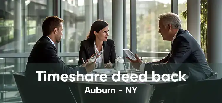 Timeshare deed back Auburn - NY