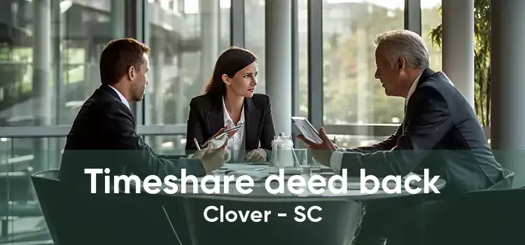 Timeshare deed back Clover - SC