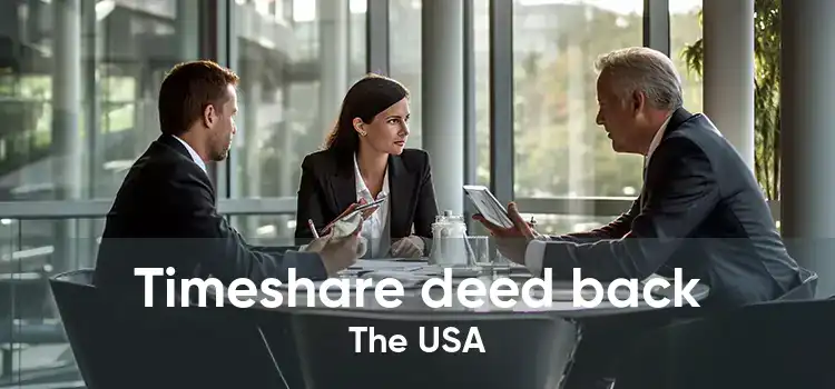 Timeshare deed back The USA