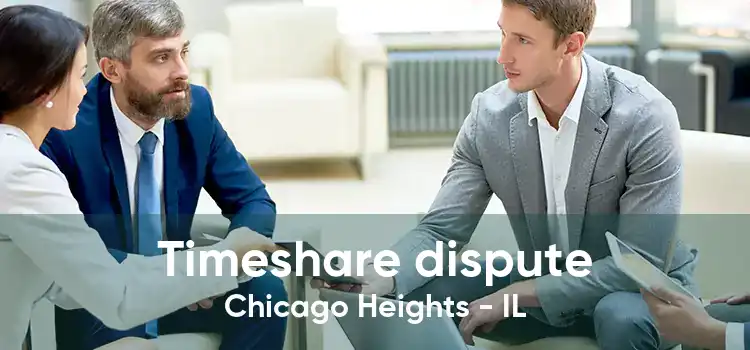 Timeshare dispute Chicago Heights - IL