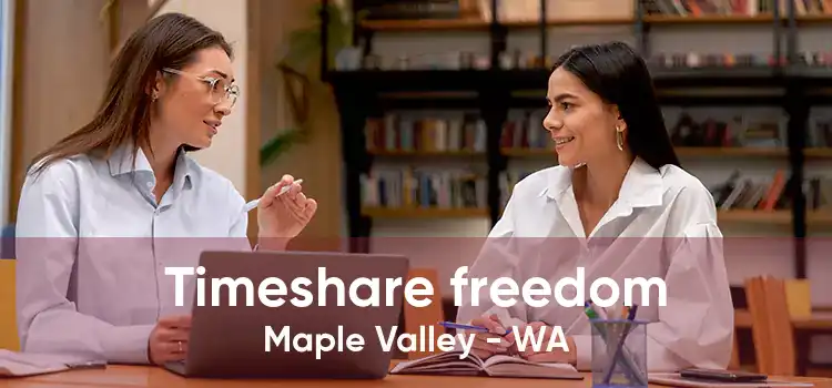 Timeshare freedom Maple Valley - WA