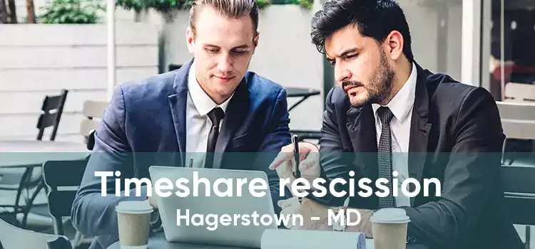 Timeshare rescission Hagerstown - MD