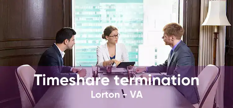 Timeshare termination Lorton - VA