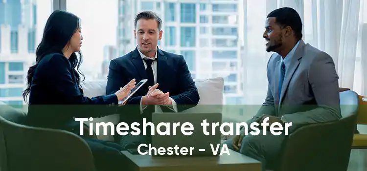 Timeshare transfer Chester - VA