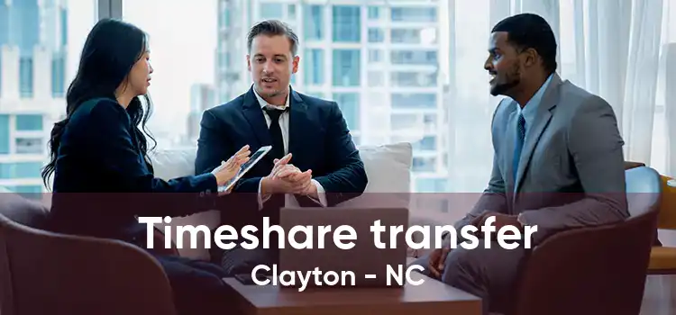 Timeshare transfer Clayton - NC