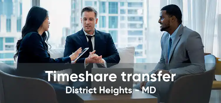 Timeshare transfer District Heights - MD