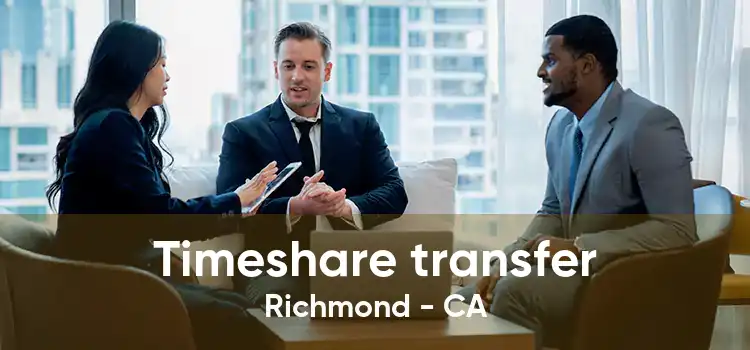 Timeshare transfer Richmond - CA