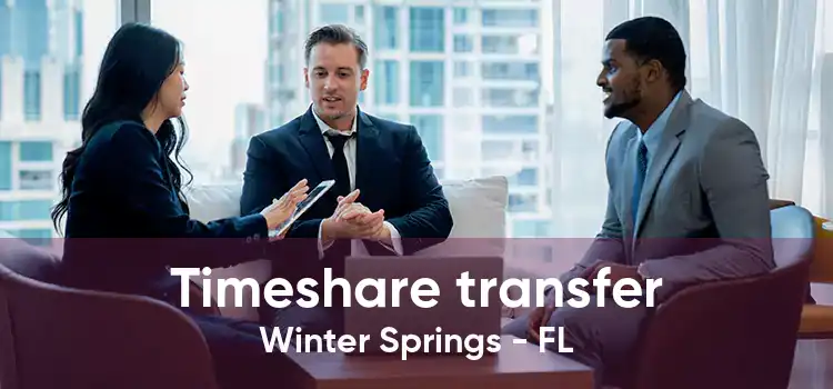 Timeshare transfer Winter Springs - FL